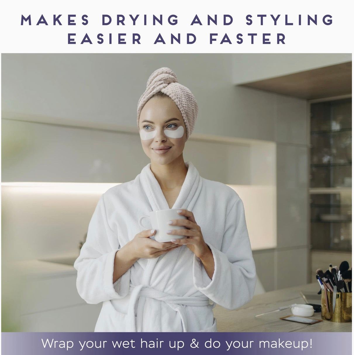 Revolutionary Hair Towel Wrap for Women