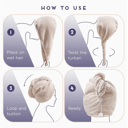 Revolutionary Hair Towel Wrap for Women