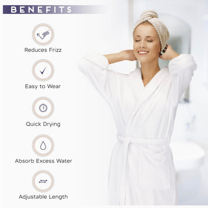Revolutionary Hair Towel Wrap for Women
